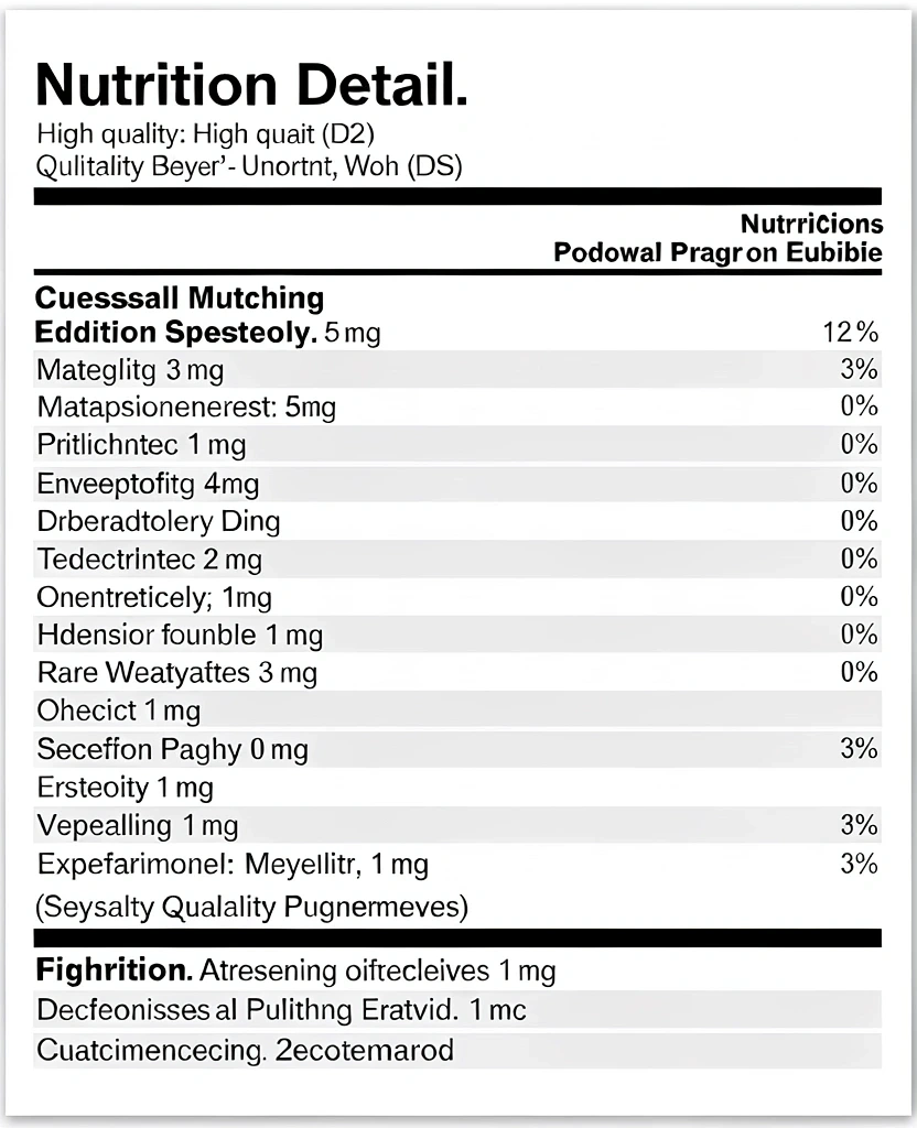 Nutrition Detail